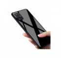 BLACK CASE GLASS CASE telefonsag SAMSUNG GALAXY A53 5G SORT