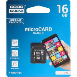 KARTA PAMIĘCI GOODRAM MICRO SD 16GB CLASS 4