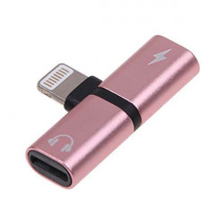 ADAPTER 2w1 IPHONE ROSE GOLD