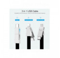 USB TYPE C / LIGHTNING WHITE PASS
