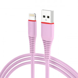 KABEL USB iPHONE 5G QUICK CHARGE PINK
