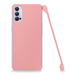 COBY SMOOTH CASE telefonsag OPPO RENO 4 PINK